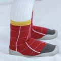 Изготовленные на заказ оптовые мягкие хлопковые противоскользящие детские носки для ног ...